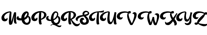 Klibeuth Regular Font UPPERCASE