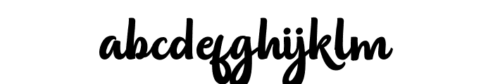 Klibeuth Regular Font LOWERCASE