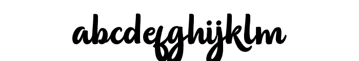 Klibeuth Font LOWERCASE