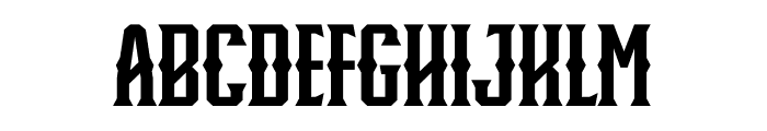 Knucklehead Deco Bold Font UPPERCASE