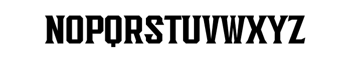 Knucklehead Serif Bold Font LOWERCASE