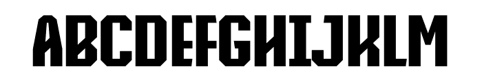Knucklehead Ultra Black Font UPPERCASE