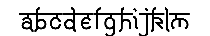 Krishna Font LOWERCASE