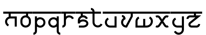 Krishna Font LOWERCASE