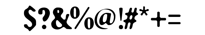 Kula-BoldBlur Font OTHER CHARS