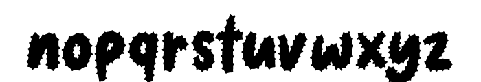 Kuman Font LOWERCASE