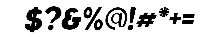 LOVINA Sans Serif Italic Font OTHER CHARS