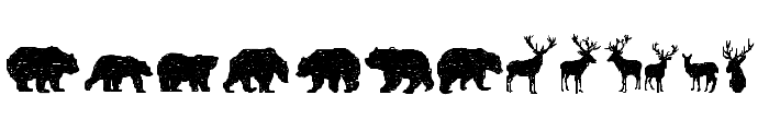 LSDingbats-Animals Font LOWERCASE