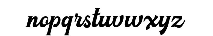 LSHarsey-Regular Font LOWERCASE