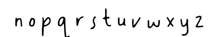 LUPINES Font LOWERCASE
