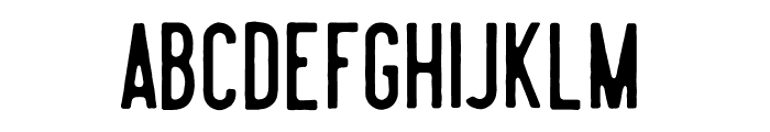 Legion-Rough Font UPPERCASE