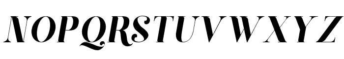 Lestly-Italic Font UPPERCASE
