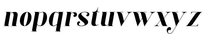 Lestly-Italic Font LOWERCASE