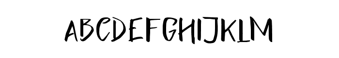 LighteningSans Font LOWERCASE