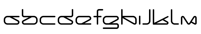 LineTech Font LOWERCASE