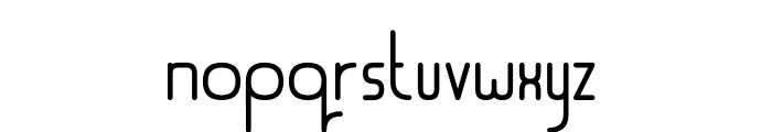 LinerNormal Font LOWERCASE