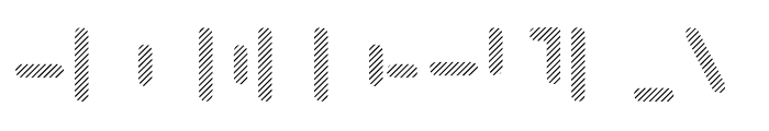 Locus Sans Lined 2 Font LOWERCASE