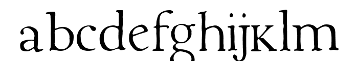 Loki Regular Font LOWERCASE