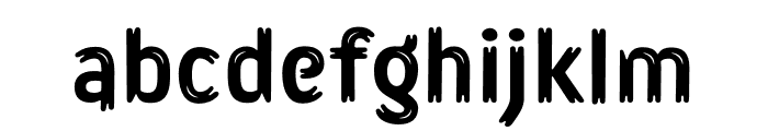 Lonkie Brush-Regular Font LOWERCASE