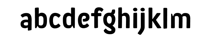 Lonkie-Regular Font LOWERCASE