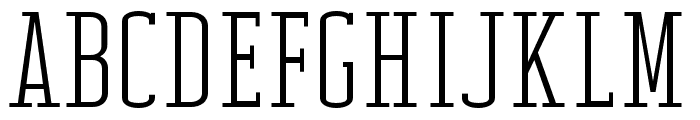 Lorino REGULAR Font UPPERCASE