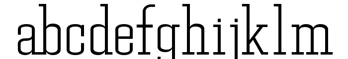 Lorino REGULAR Font LOWERCASE