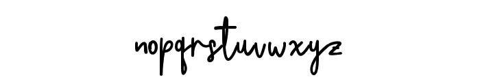 Lottus Script Font LOWERCASE