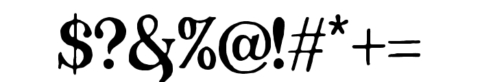 LouiseWalker-Serif Font OTHER CHARS