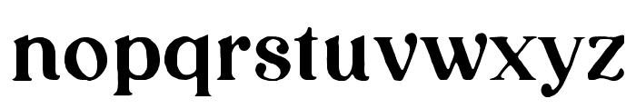 LouiseWalker-Serif Font LOWERCASE