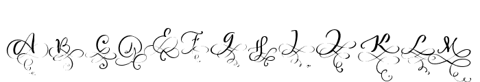 Love Story Font LOWERCASE