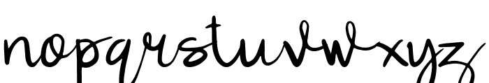 Lulla Font Font LOWERCASE