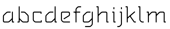 MMAgrafa-Light Font LOWERCASE