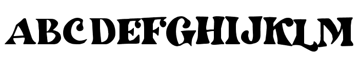 Mabrick Serif Regular Font UPPERCASE