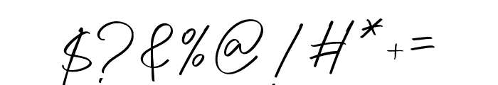 Madelion Signature Font OTHER CHARS