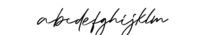 Madelion Signature Font LOWERCASE