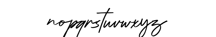 Madelion Signature Font LOWERCASE