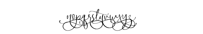 MagdalineLigatures Font UPPERCASE