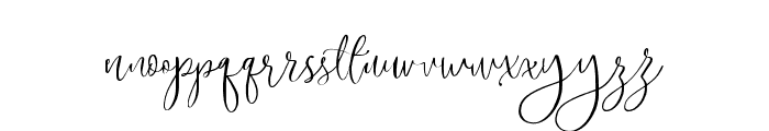 MagdalineLigatures Font LOWERCASE