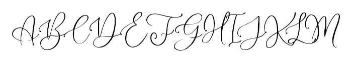 MagdalineRegular Font UPPERCASE