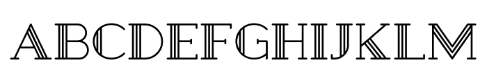 Magnate Font UPPERCASE