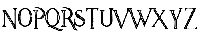 Majestic Inline Grunge Font UPPERCASE