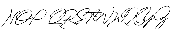 Manchester Signature Alt Font UPPERCASE