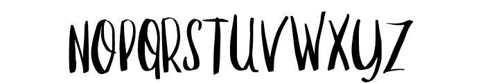 ManhattanSans-Regular Font UPPERCASE