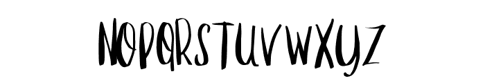 ManhattanSans-Regular Font LOWERCASE