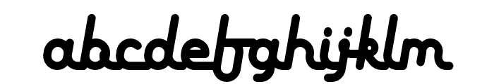 MarbelousScript-Bold Font LOWERCASE