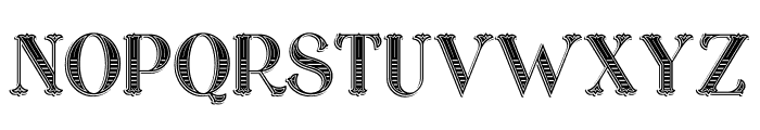 Marin Victorian Font UPPERCASE
