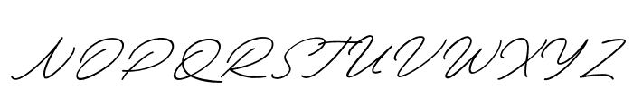 Marison Brieny Font UPPERCASE