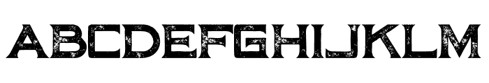 Maroon Grunge Font LOWERCASE