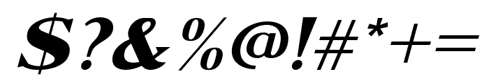 Marques-Italic Font OTHER CHARS