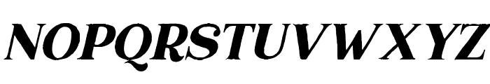 Marquis Serif Italic Font UPPERCASE